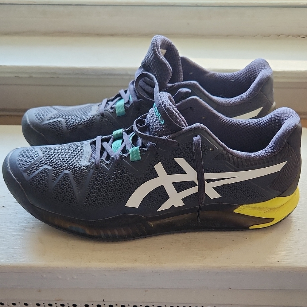 Asics Gel Resolution 8 Tennis Shoes 11.5 - like new!
